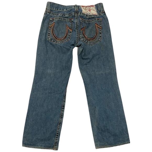 True Religion Y2K Rainbow Bobby Straight Jeans - Picture 2 of 5